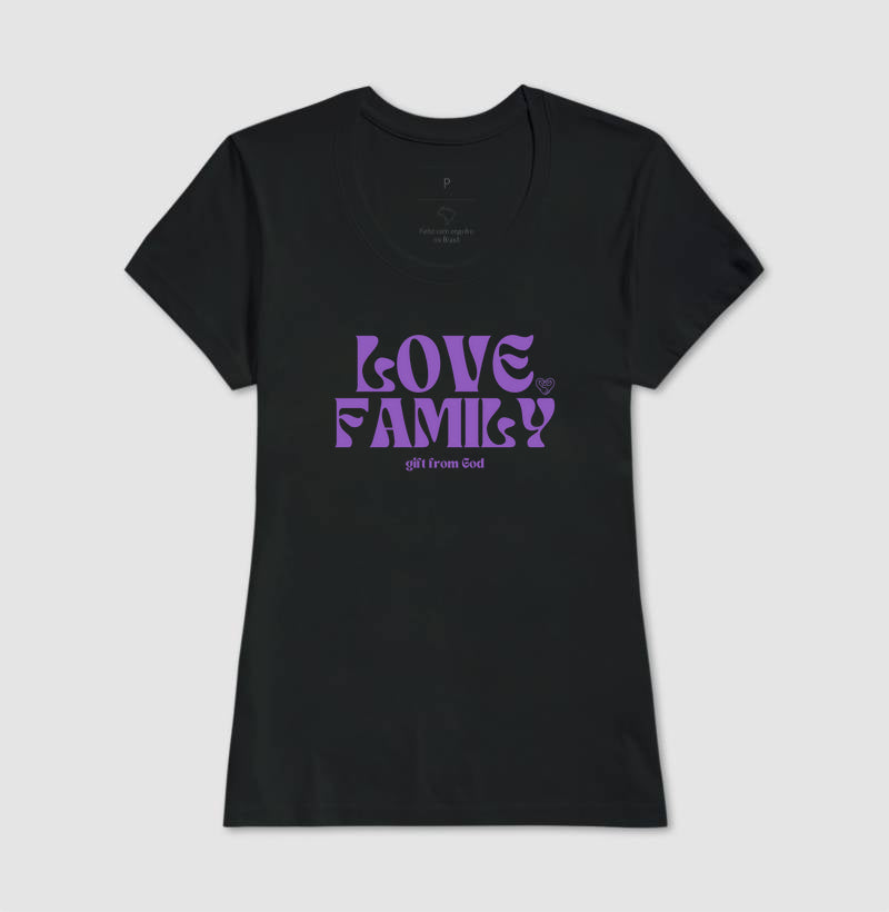 Camiseta Família Love Family