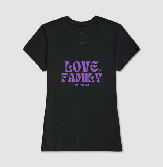 Camiseta Família Love Family