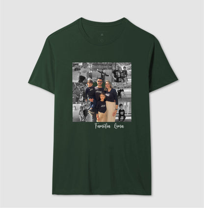 Camiseta Família - Quadrados de História