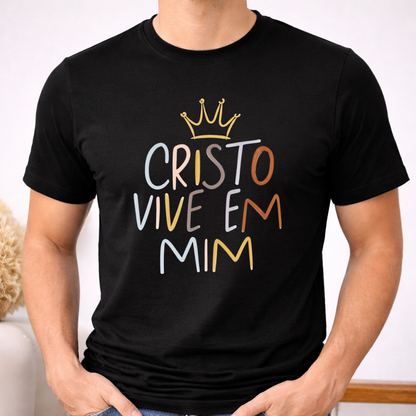 Camiseta Cristo Vive em Mim