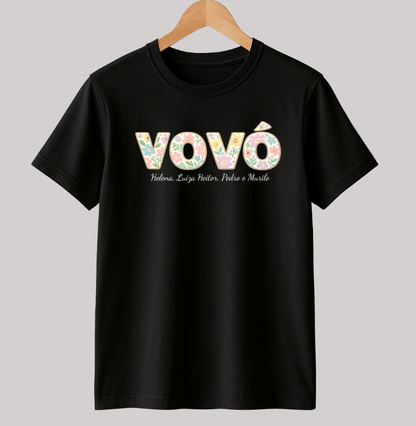 Camiseta Personalizada Vovó/ Bisavó Floral