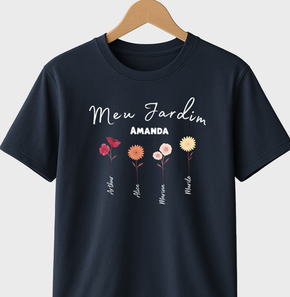 Camiseta Personalizada Jardim da Mamãe