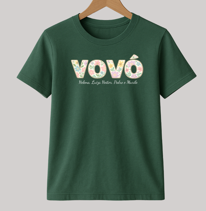 Camiseta Personalizada Vovó/ Bisavó Floral