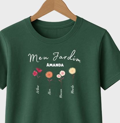 Camiseta Personalizada Jardim da Mamãe