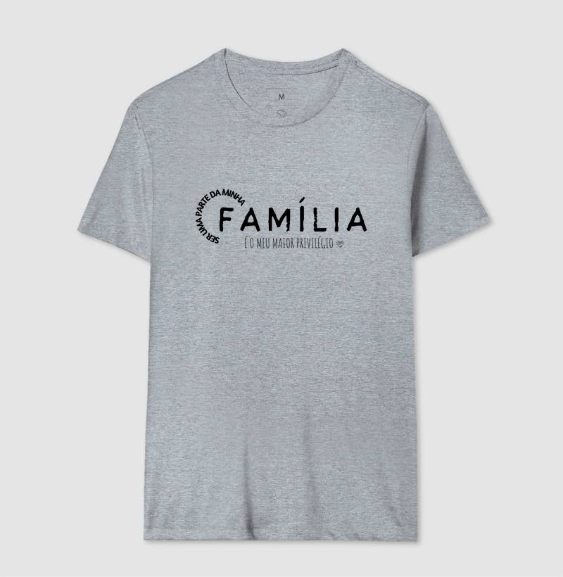 Camiseta Família maior Privilégio
