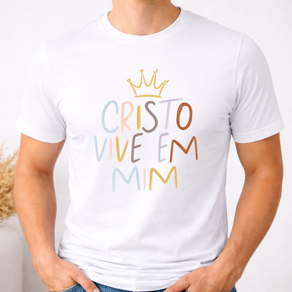 Camiseta Cristo Vive em Mim