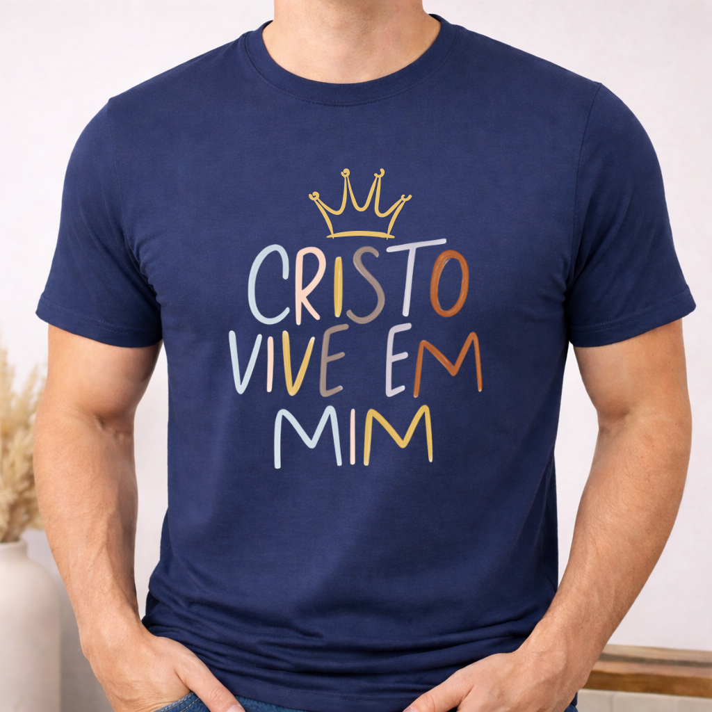 Camiseta Cristo Vive em Mim