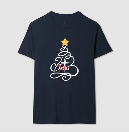 Camiseta Natal Árvore de Jesus