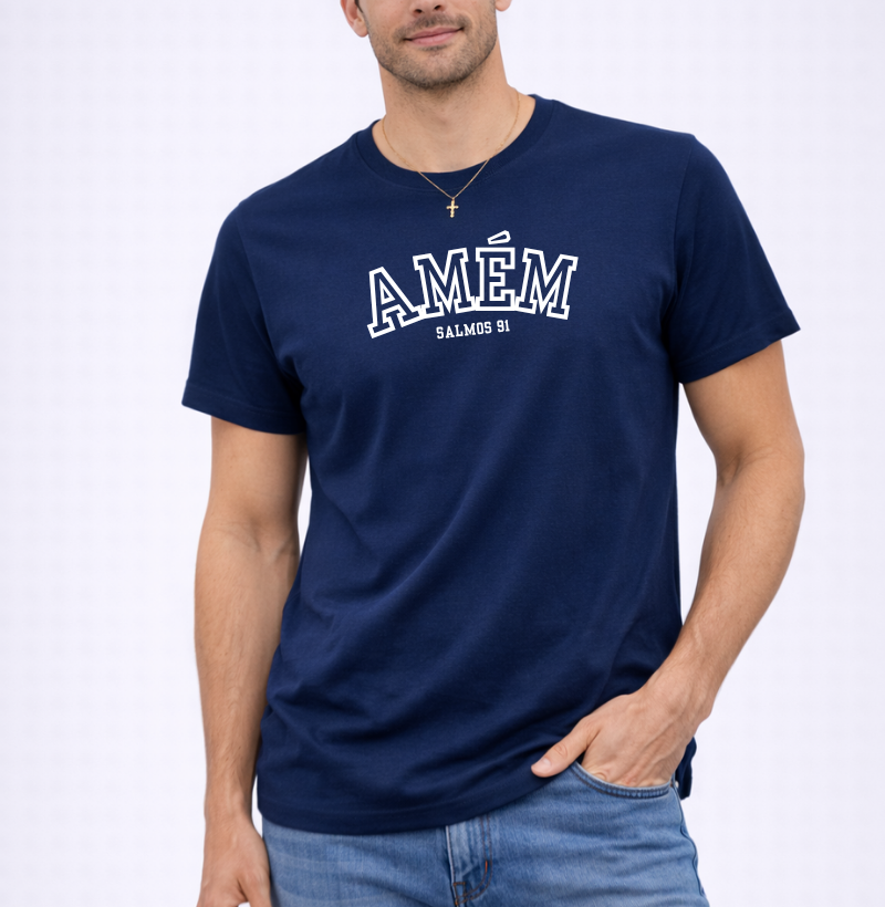 Camiseta Amém Salmo 91