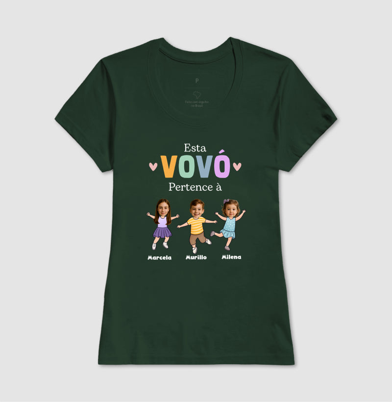 Camiseta Personalizada Divertida Vovó/Vovô pertence à