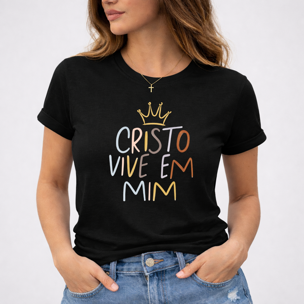 Camiseta Cristo Vive em Mim