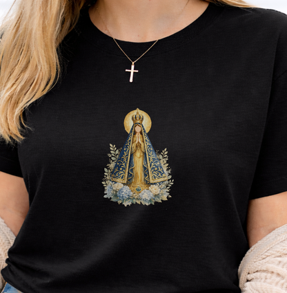 Camiseta Nossa Senhora Aparecida Aquarela