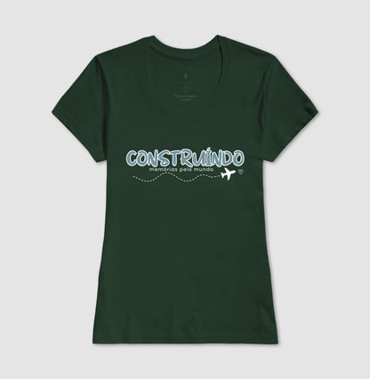 Camiseta Viagem Construindo Memórias pelo Mundo