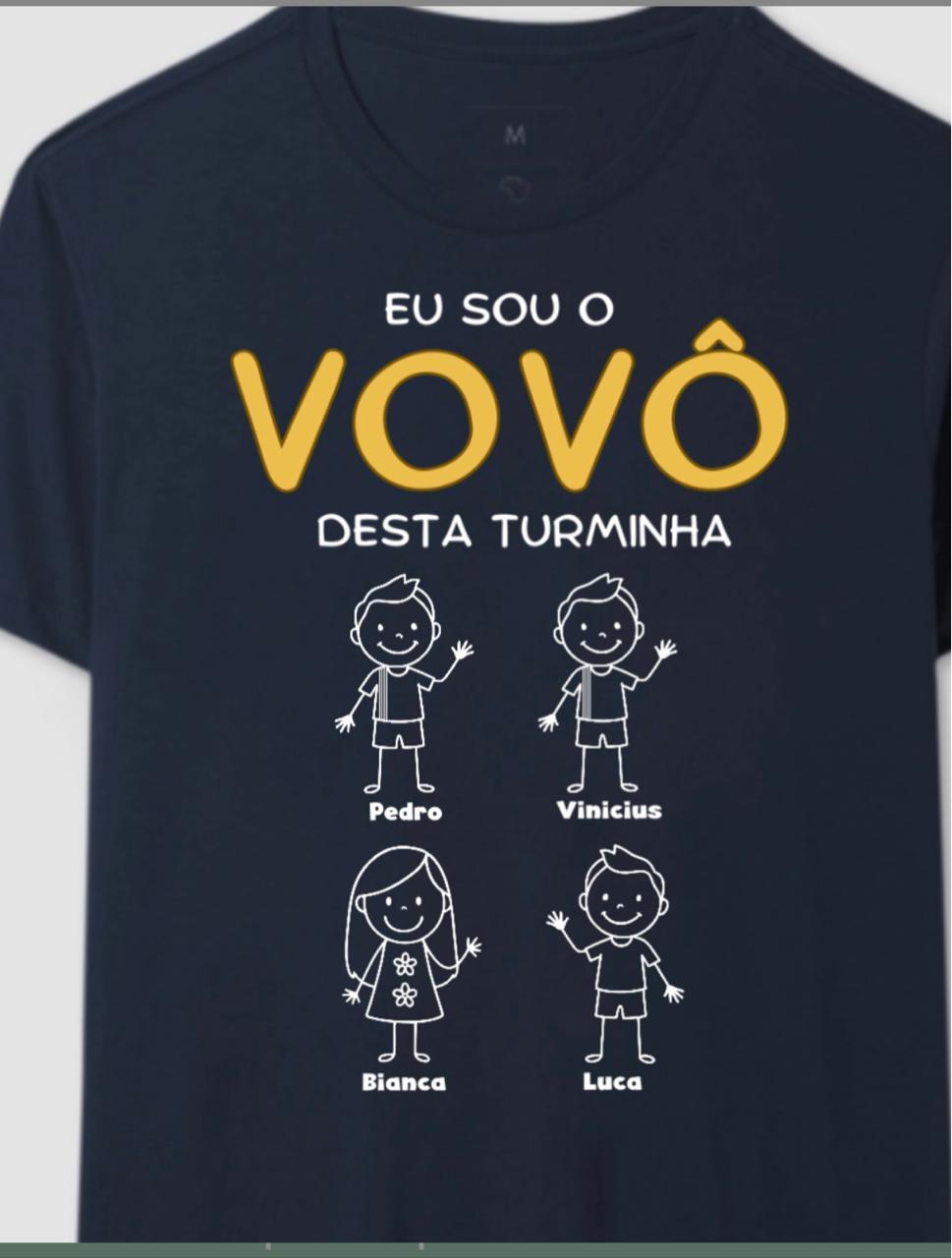 Karina Alves - Camiseta Azul Marinho M