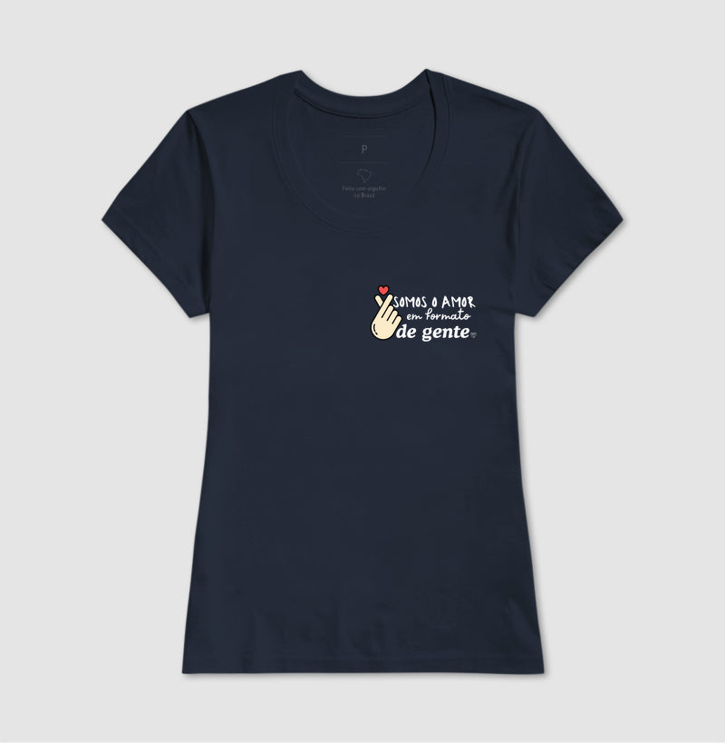Camiseta Família Formato de Gente
