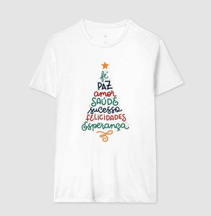 Camiseta Natal Árvore da positividade