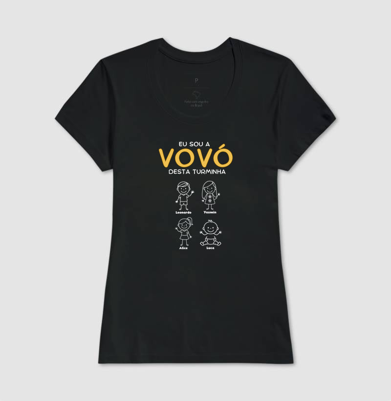 #6371-2 Ester Vitti BABY LOOK PRETA G
