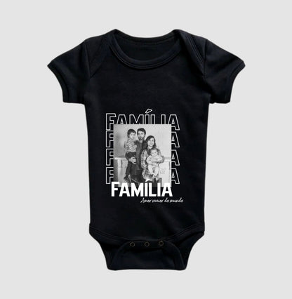 Body Infantil - Família Amor maior do mundo