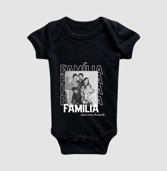 Body Infantil - Família Amor maior do mundo