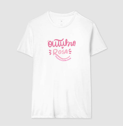 Camiseta Personalizada - Outubro Rosa