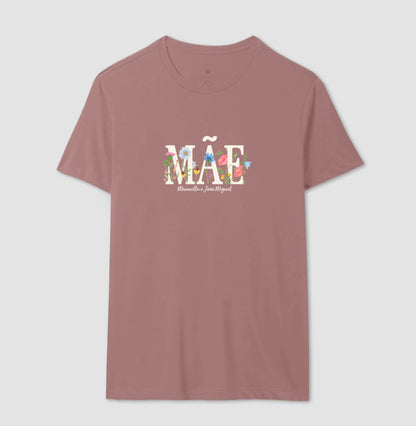 Camiseta Mãe Floral