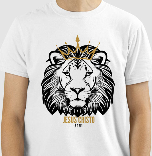 Camiseta - Jesus Cristo é o Rei