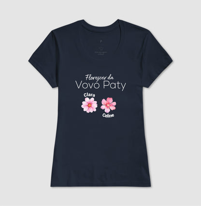 Camiseta Personalizada Florescer da Vovó