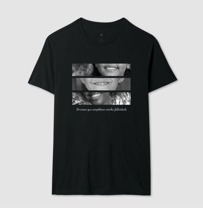 Camiseta Sorrisos de Felicidade