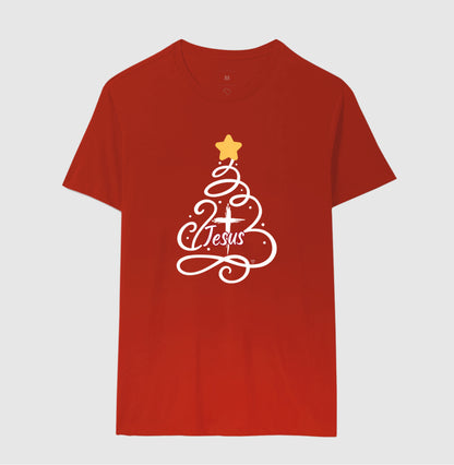 Camiseta Natal Árvore de Jesus