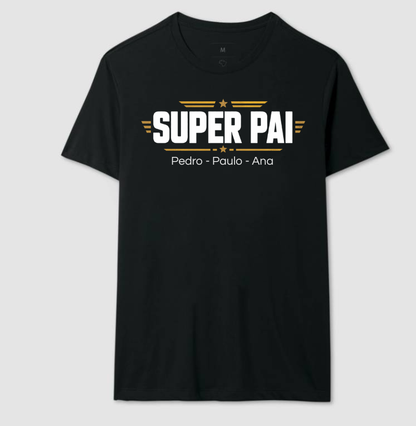 Camiseta Personalizada Super Pai