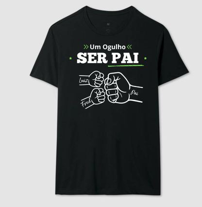 Camiseta Personalizada Orgulho Ser Pai