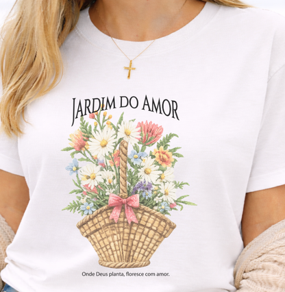 Camiseta Jardim de Amor