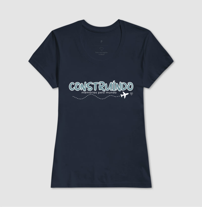 Camiseta Viagem Construindo Memórias pelo Mundo