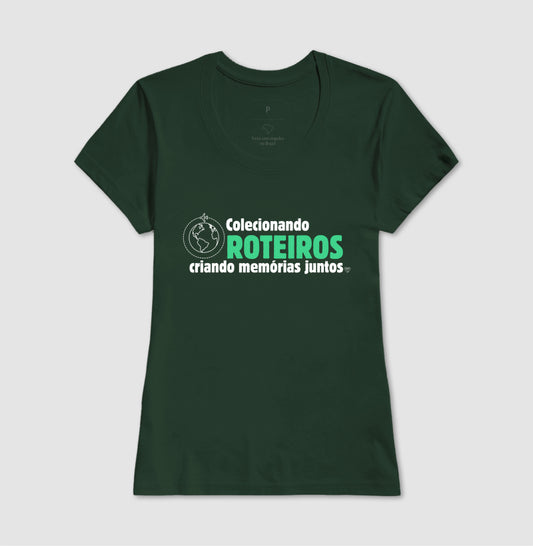 Camiseta Viagem - Colecionando Roteiros