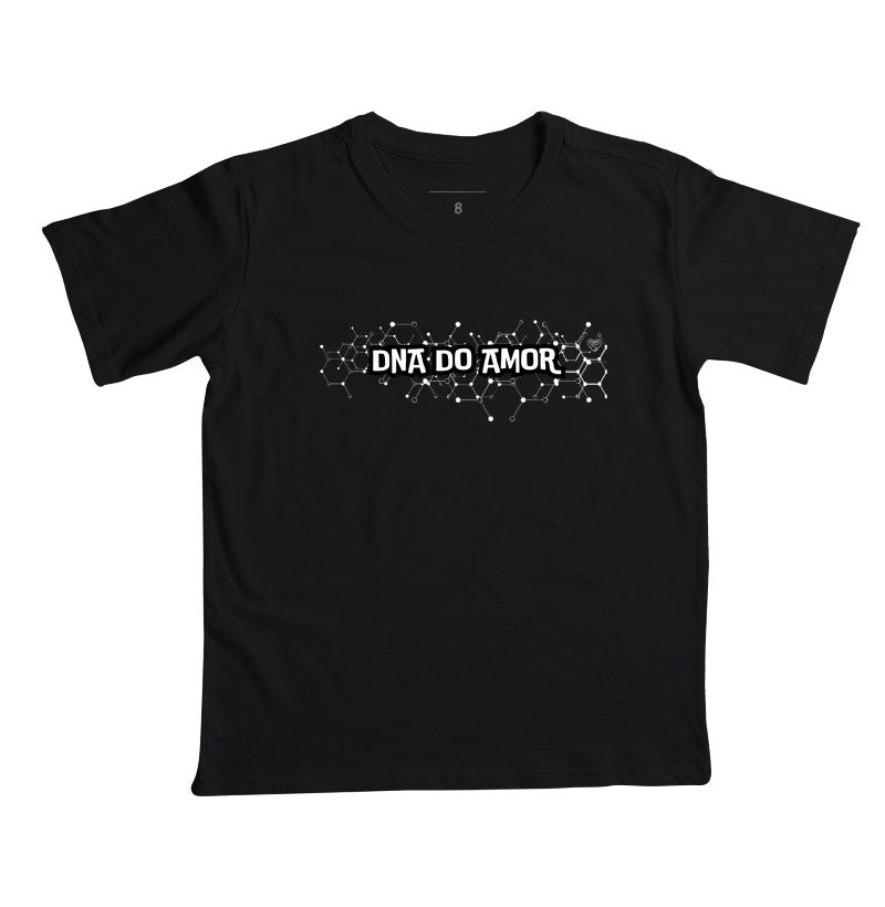Camiseta Infantil Família Dna do amor