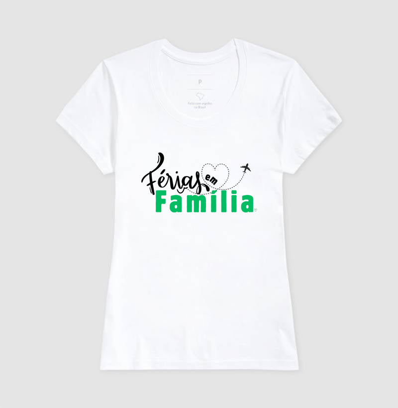 Camiseta Férias em Família