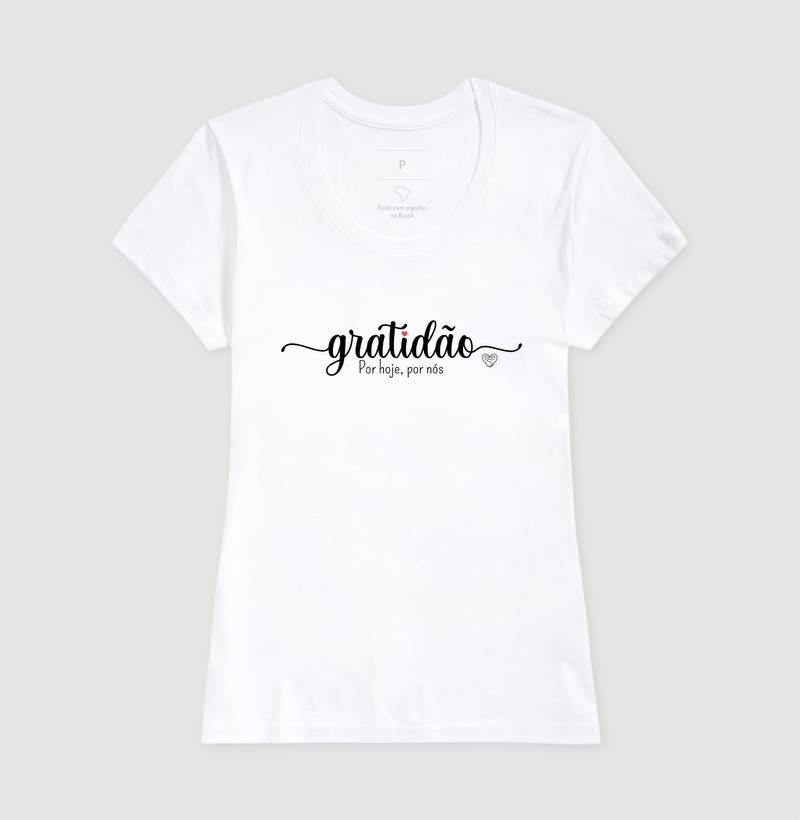 Camiseta Gratidão