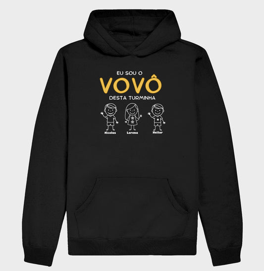 Moletom Personalizado Vovô/ Vovó desta turminha