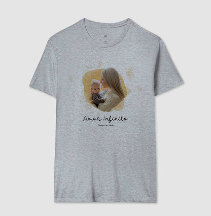 Camiseta Personalizada Mãe e Filho - Amor Infinito