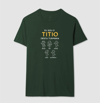 Camiseta Personalizada Eu sou o Titio/Titia desta turminha