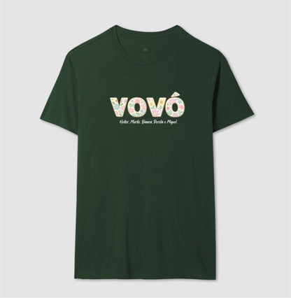 Camiseta Personalizada Vovó/ Bisavó Floral