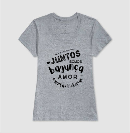 Camiseta - Família Juntos somos Bagunça