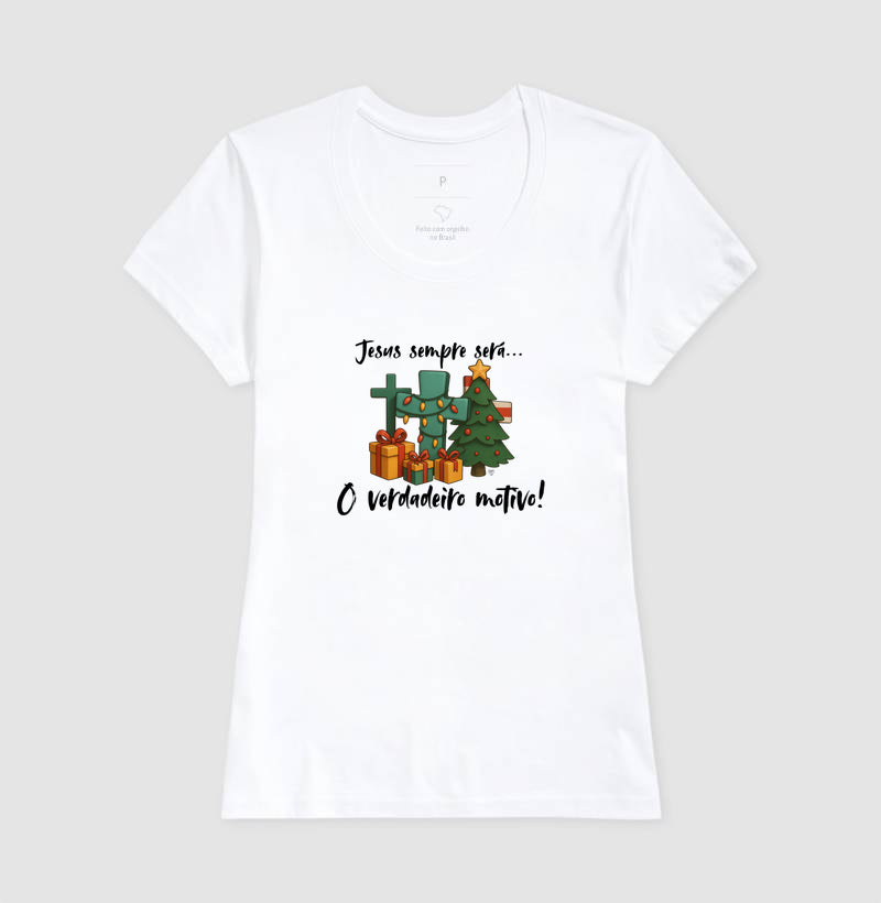 Camiseta verdadeiro sentido do natal