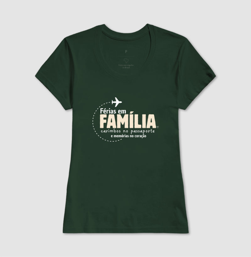 Camiseta Férias em Família