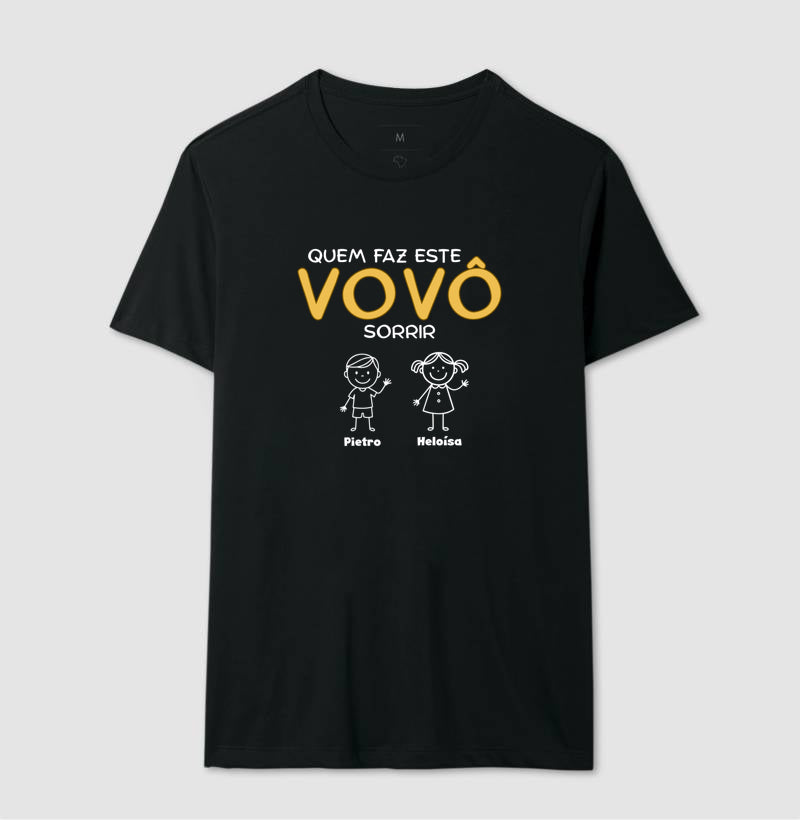 Camiseta Personalizada Eu sou Vovô desta turminha
