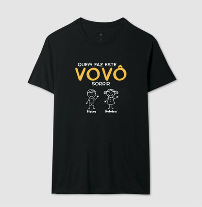 Camiseta Personalizada Eu sou Vovô desta turminha