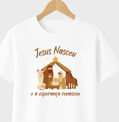 Camiseta Jesus Renasceu