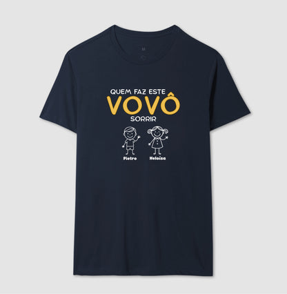 Camiseta Personalizada Eu sou Vovô desta turminha