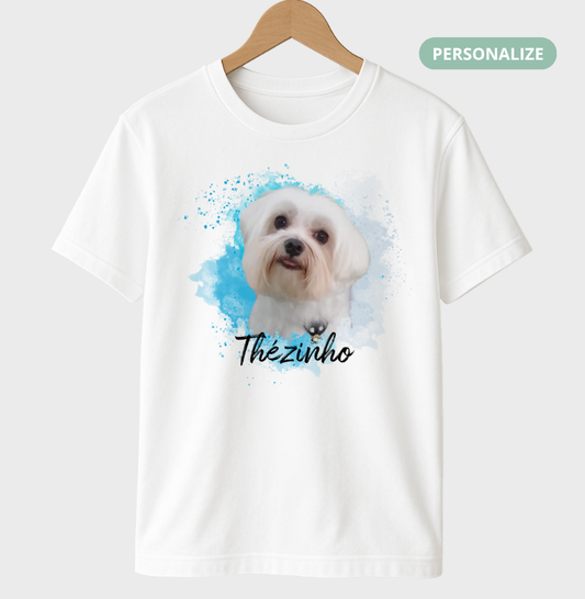 Camiseta Personalizada Bootleg - Meu Pet