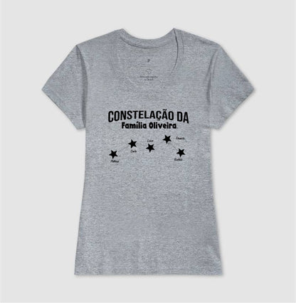 Camiseta Personalizada - Constelação Familiar